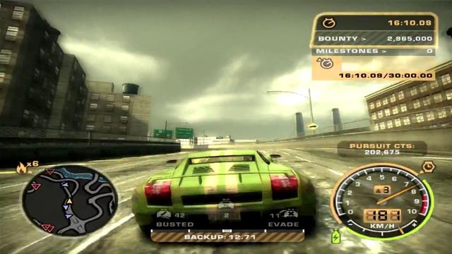 NFS Most Wanted Challenge Series #68-Pursuit Length смотреть онлайн