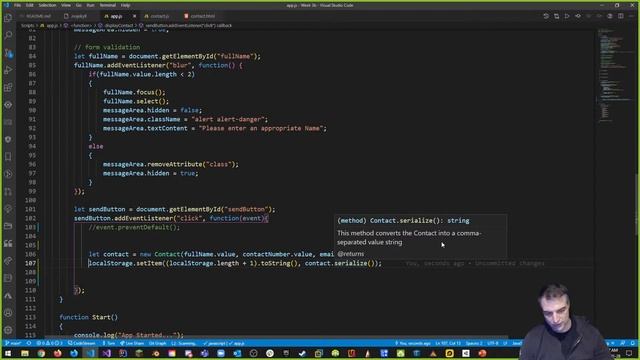 WEBD6201 - W2021 - Week 3 - Part 2 - creating the contact-list смотреть онлайн