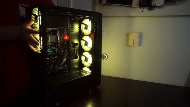 Vetroo Mesh 6 ATX Case RGB Light Showcase смотреть онлайн