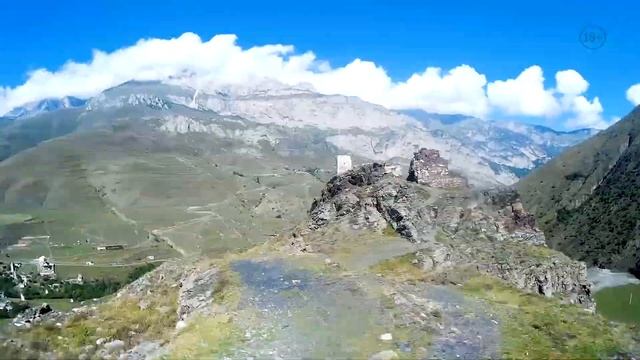 Северная Осетия на авто. Верхний Фиагдон. Достопримечательности смотреть онлайн