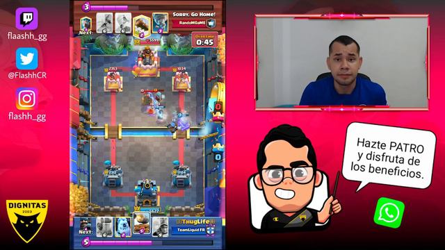 "COMO ENTRENAN LOS PRO EN CLASH ROYALE?"[FLASH CLASH ROYALE] смотреть онлайн