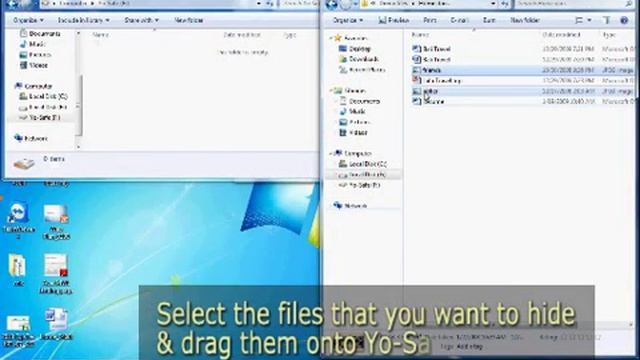MyWinLocker demo video_How to use Yo-Safe to hide files? смотреть онлайн