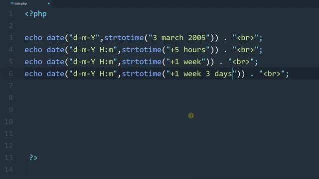 PHP Strtotime, Strftime, Gmstrftime Function in Hindi / Urdu смотреть онлайн