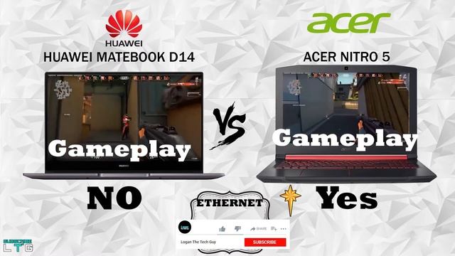 HUAWEI MATEBOOK D14 VS ACER NITRO 5 | WHICH ONE IS A BETTER BUY? | TECH COMPARISONS | смотреть онлайн