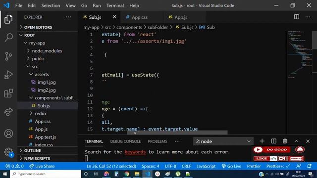 Email Subscribe App with React Hooks & Redux for beginners - React Micro Project смотреть онлайн
