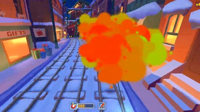Elf Yutani Tag Time Attack Event The North Pole Completed Subway Surfers Subway City Xmas смотреть онлайн