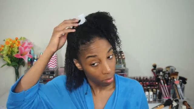 WTF!!! My Wash n Go Routine Feat. OGX Quenching Curls Coconut Hair Butter!! смотреть онлайн