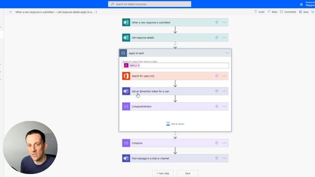 Mention users in Teams Channel via Power Automate - MS Forms or Power Apps - Employee Recognition смотреть онлайн