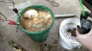 Убираем ржавчину с помощью электролиза на примере задних суппортов Peugeot 206