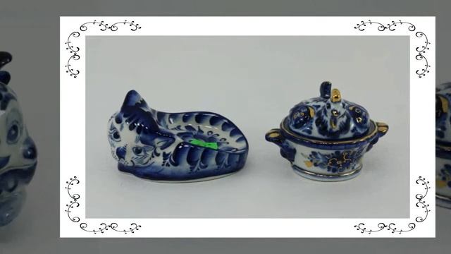Шкатулки Гжель. Магазин Гжельские ремесла.