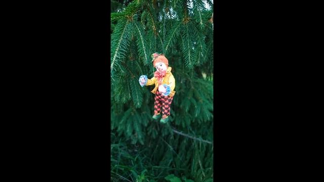 Ватная игрушка "Клоун" смотреть онлайн