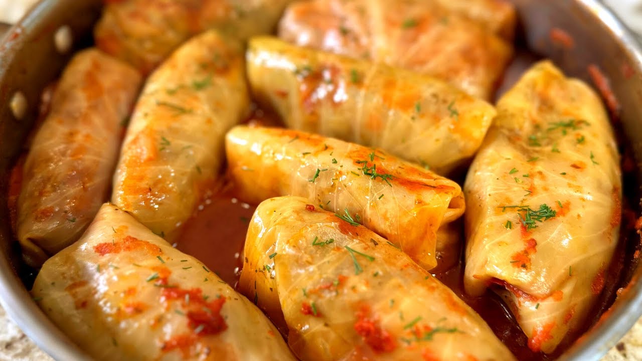 Таких Вкусных Голубцов Вы не ели никогда! Это лучший рецепт голубцов.Очень вкусн смотреть онлайн