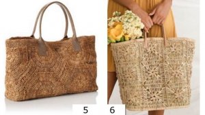 Самые трендовые сумки из рафии 2021- подборка идей для вдохновения/ выбираем что связать этим летом