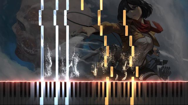 Guren No Yumiya [OP1] [Piano] - Attack On Titan - Shingeki no Kyojin смотреть онлайн