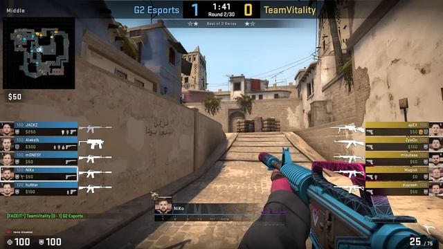 Как играть в КОННЕКТОРЕ на MIRAGE! Смотрим за B1T и NiKo