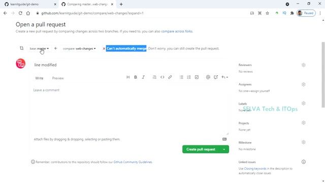 GIT in Tamil #6 | How to Resolve Git Merge Conflicts? | Git Tutorial смотреть онлайн