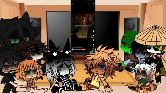 My favorite DreamWorks characters reacts to each other part 1(Shrek). смотреть онлайн