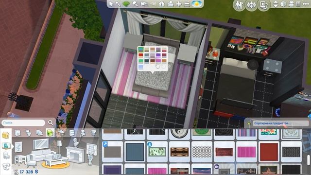 Строительство The Sims 4 || Эварис Эйкз #6 || Спальня родителей смотреть онлайн