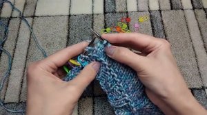 Жакет«Океан».МК.Реглан сверху с ростком.Вязание спицами.