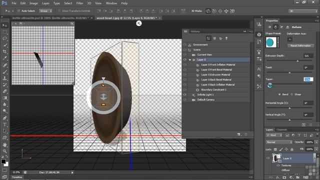 3D Modeling with Adobe Photoshop Tutorial | Making 3D Objects From Everyday Items смотреть онлайн