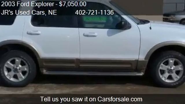 2003 Ford Explorer Eddie Bauer 4.6L 4WD for sale in Fremont, смотреть онлайн