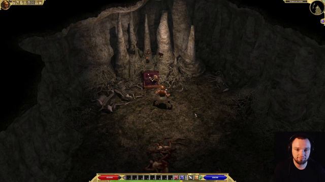 Прохождение Titan Quest Anniversary Edition за Боевого мага (Ратное дело + Земля) #1 смотреть онлайн