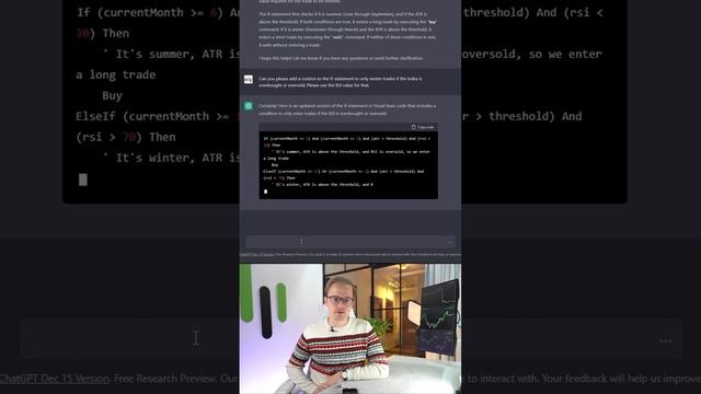 Making an algo with ChatGPT (Part 1 - Long version) смотреть онлайн