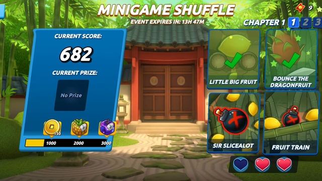 FRUIT NINJA 2 GAMEPLAY#MINI GAME SHUFFLE смотреть онлайн