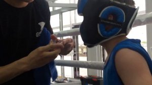 Турнир по боксу среди детей 8 лет  в Г. Москва выиграл