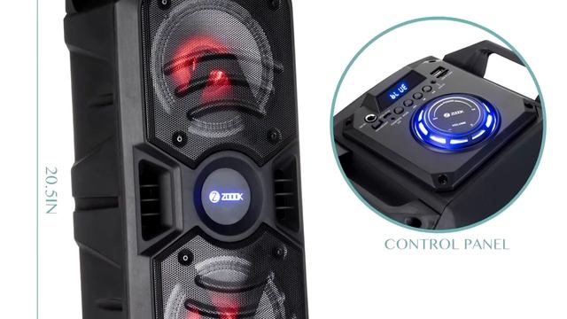 BEST BLUETOOTH DJ PARTY SPEAKERS with KARAOKE MIC Function | Top 5 Zook Trolly Under Rs. 6000 смотреть онлайн