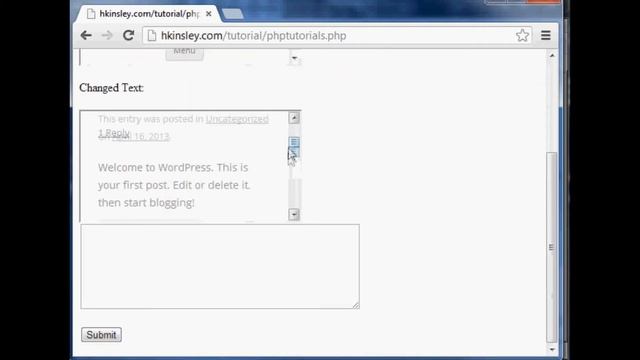 Basic PHP Tutorial 18: HTML Entities and forms cont'd смотреть онлайн