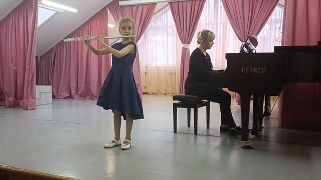Мария Захарова, 9лет, флейта. П.И. Чайковский "Баркарола" Барвихинская ДШИ смотреть онлайн