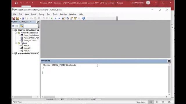 How to Make a Listbox in MS Access Part 1: Single-selection смотреть онлайн