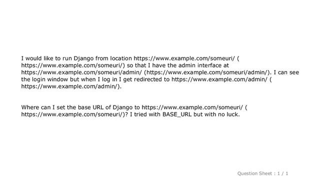 Django : How to set base URL in Django смотреть онлайн