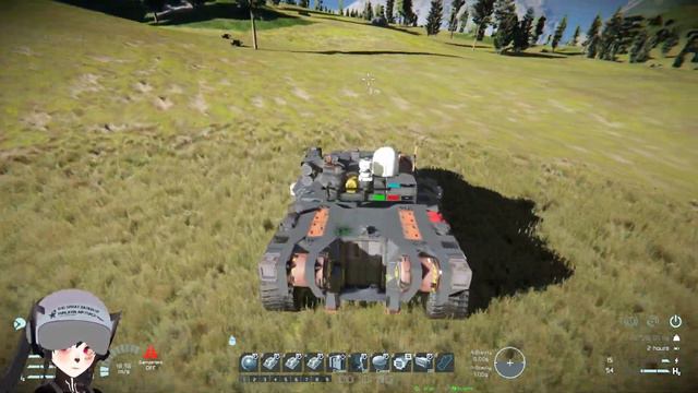 This Pointy Futuristic IFV has Room for People Inside, Space Engineers смотреть онлайн