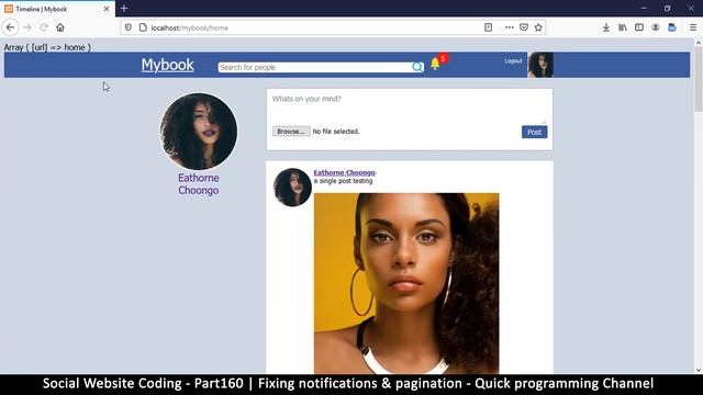 Social Website from scratch - Part 160 - Fixing notifications & more | OOP PHP with MYSQL Database смотреть онлайн