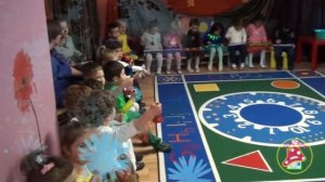 Песенка-капель (Лучик солнышка играет...) | Daycare "Teremok" 2015