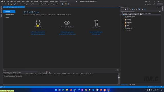 Visual Studio 2022 | Create first ASP.NET Core MVC using VS 2022 | Windows 11 смотреть онлайн