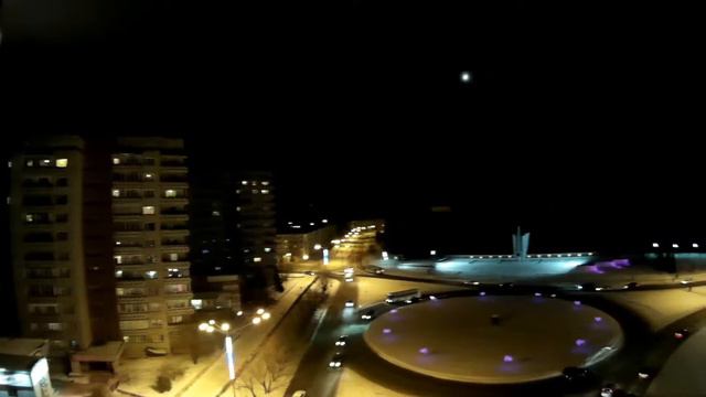 Площадь победы ночной взгляд г Железногорск 08 11 2016 смотреть онлайн