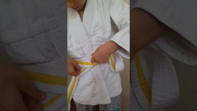 Как завязать пояс дзюдо смотреть онлайн