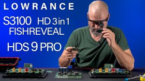Обзор и Тест LOWRANCE HDS PRO + S3100 + ActiveImaging HD 3-in-1 FishReveal Transducer + HDS Live.