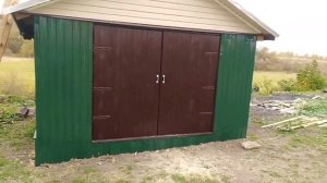 Гараж 6Х4, обзор того что у меня в итоге получилось.