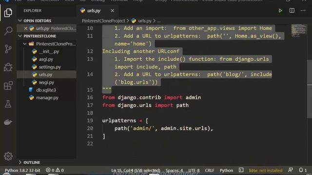 Pinterest Clone - How To Create Pinterest Using Python | Getting Started | Part 1 смотреть онлайн