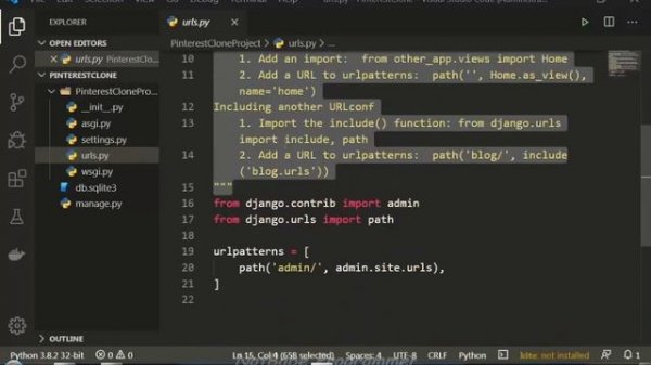 Pinterest Clone - How To Create Pinterest Using Python | Getting Started | Part 1