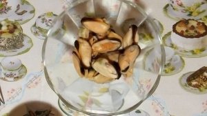 Тихоокеанские мидии в рассоле. Дегустация.