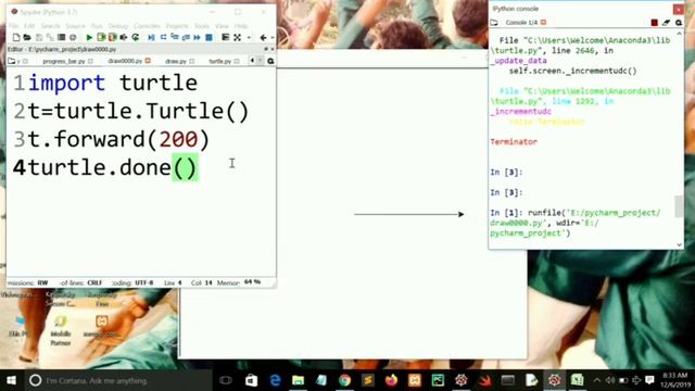 Python? Turtle library | How to draw using Python | How to import tkinter смотреть онлайн