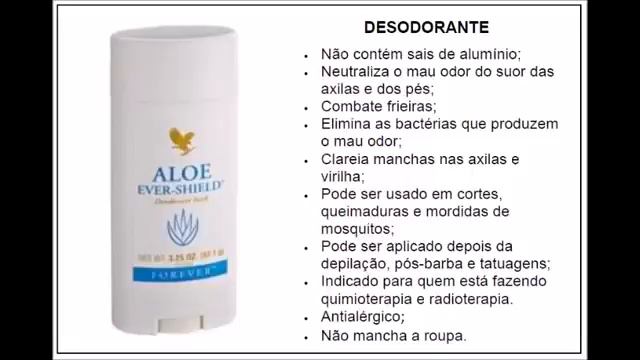 Aloe Ever Shield (Desodorante) - Forever Living смотреть онлайн