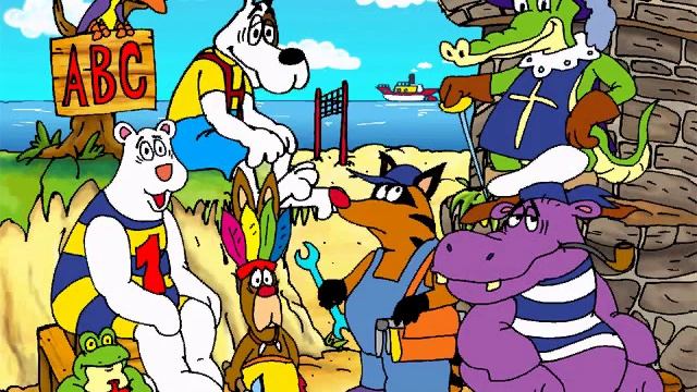 Игра Алик Моя первая английская азбука - геймплей смотреть онлайн