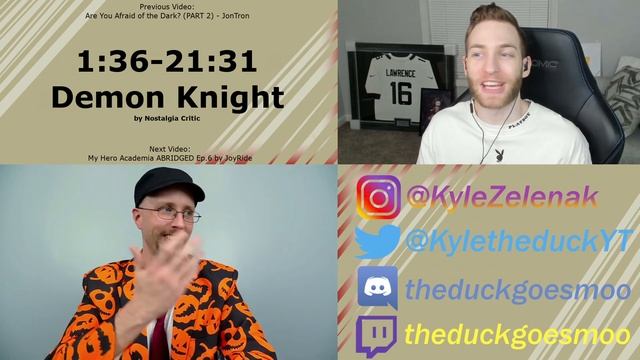 TOO MUCH FUN!! Reacting to "Tales From the Crypt Presents: Demon Knight" by Nostalgia Critic смотреть онлайн