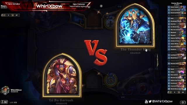 WHAT A WAY TO WIN THE GAME | Reno Warrior | March of the Lich King | Wild Hearthstone смотреть онлайн